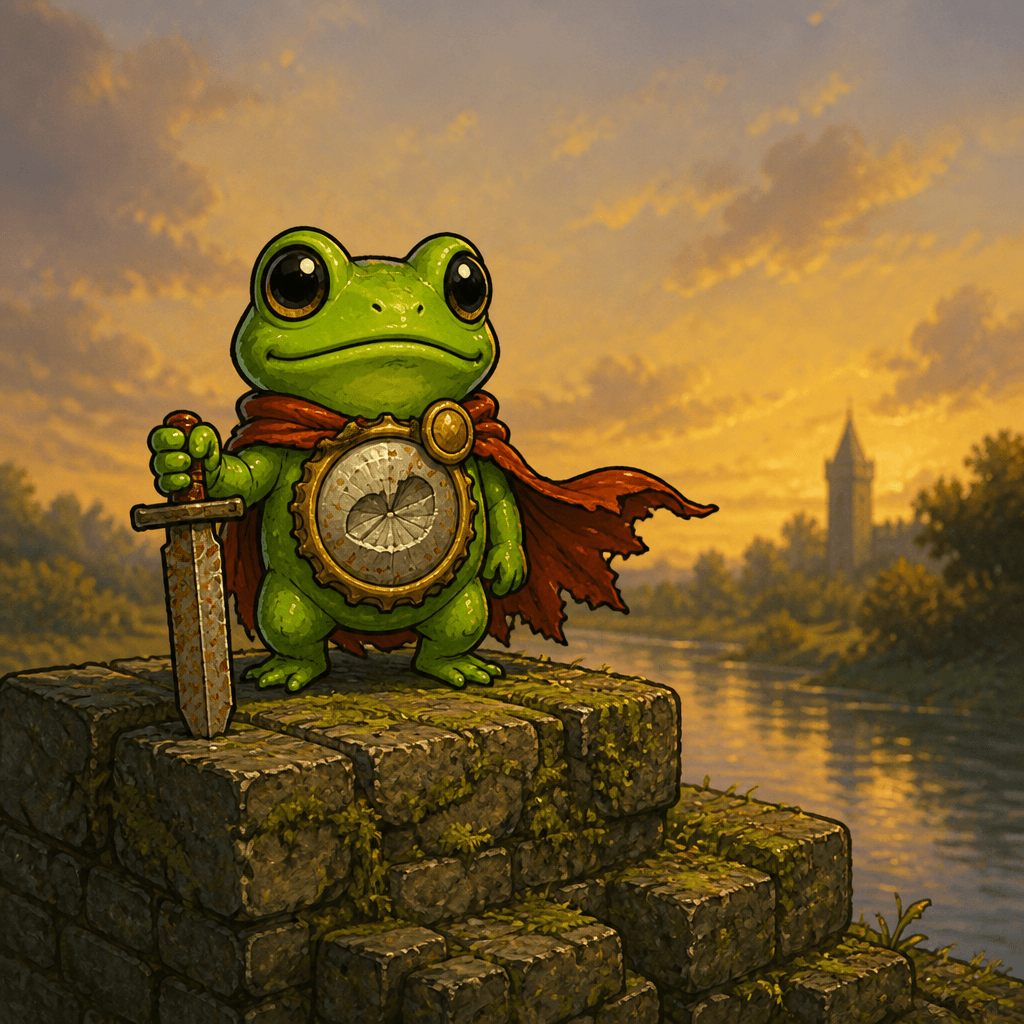 Huzzah holding the keep